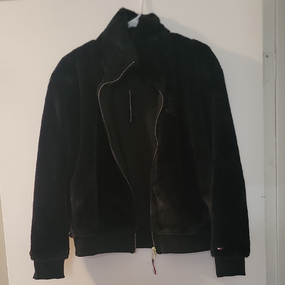 Tommy Hilfiger Black Bomber Jacket